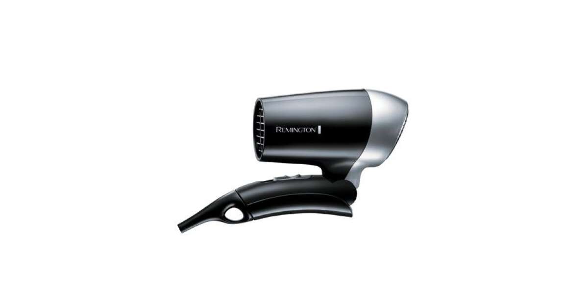 Remington D2400 On the Go Hairdryer, 1400 W, speed, Hook, Black