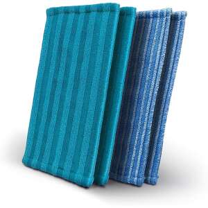 Philips XV1700/01 microfiber pads for steam mop, 2 soft pads for delicate floors, 2 normal pads - Vacuum Cleaner Accessory