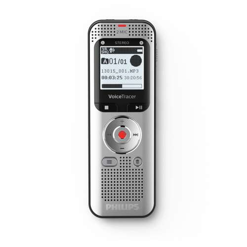 Philips Voice Tracer DVT2050/00 diktafon Flash kártya Ezüst