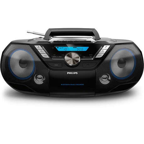 Philips AZB798T/12 hordozható CD-s rádió, fekete