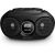 Radioodtwarzacz CD Philips AZ215B/12, czarny boombox do muzyki