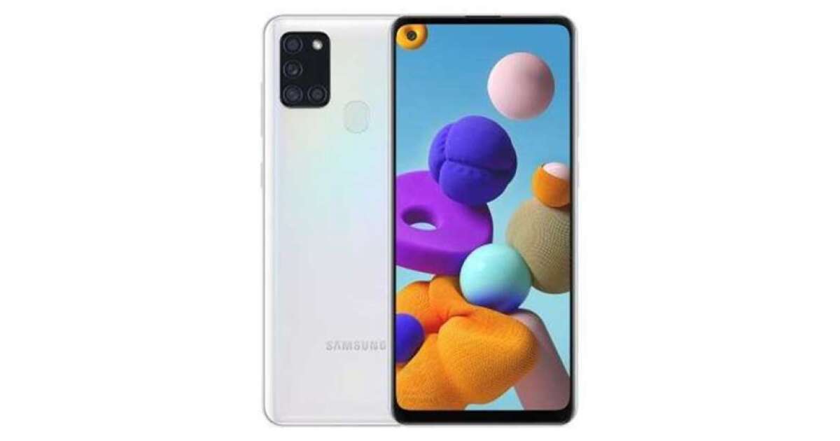 samsung a21 white