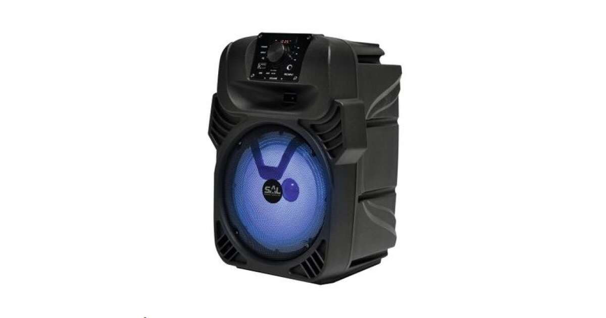 Prenosný reproduktor Bluetooth Sal PAR 20BT, čierny 77779169