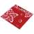 Sencor SBS2507RD rote digitale Badezimmerwaage mit Schmetterlingsdesign