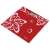 Sencor SBS2507RD rote digitale Badezimmerwaage mit Schmetterlingsdesign