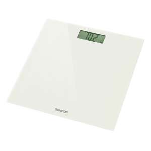 Cântar digital de baie Sencor SBS2301WH, alb, capacitate 150 kg - Frumusețe și sănătate