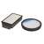 Rowenta ZR005901 vacuum cleaner filter set, includes a rectangular and a round filter