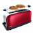 Russell Hobbs Colours Plus Flame Red Long Slot Toaster with bagel function
