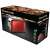 Russell Hobbs Colours Plus Flame Red Long Slot Toaster packaging