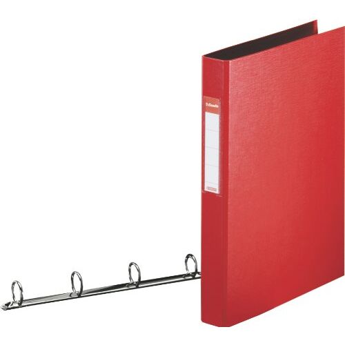 Esselte Vivida A4 Gyűrűskönyv - 4 Gyűrűs - Piros 140077117