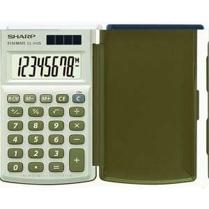 Sharp EL-243S zsebszámológép nagy kijelzővel, ideális diákoknak és szakembereknek - Sharp