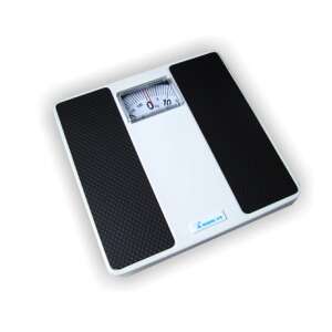 Momert 7710 analoge Personenwaage, schwarz-weiß - Personenwaagen