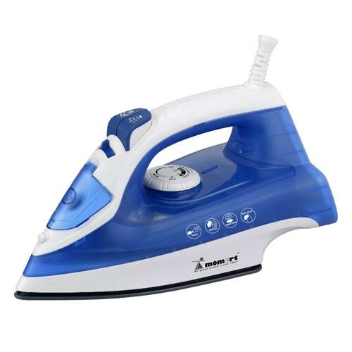 Fier de calcat, Momert, 2200W, rezervor apa 250 ml, albastru (Momert 2503)