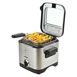 Mesko MS4910 Deep Fryer with french fries in basket - Deep Fryer