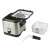 Mesko MS4910 Deep Fryer, stainless steel, with frying basket