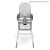 CAM Original 4in1 High Chair, grey, front view
