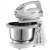 Orion OBM-320W stand mixer with stainless steel bowl, white