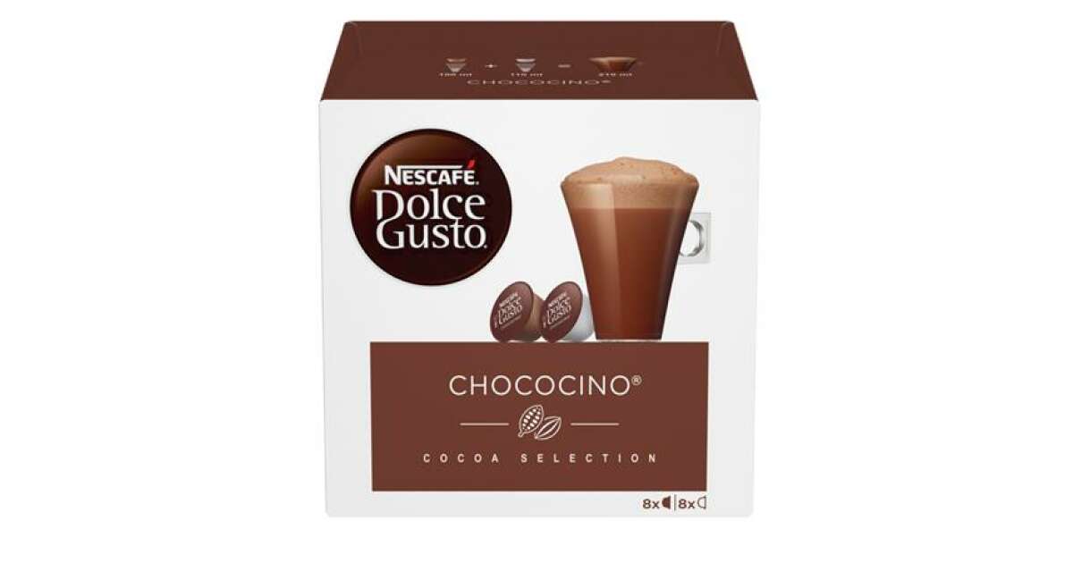 Nescafé DOLCE GUSTO Chococino COCOA Set of 4 COCOA CAPSULE Chocolate 16  CAPSULES