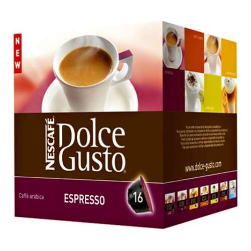 Nescafe Dolce Gusto Espresso Capsule de cafea, 16 capsule