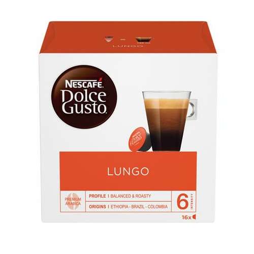 Nescafe Dolce Gusto Kávékapszula 16db - Lungo