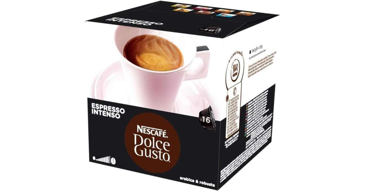 Coffee capsules Nescafe Dolce Gusto Cappuccino intenso 8 + 8 PCs
