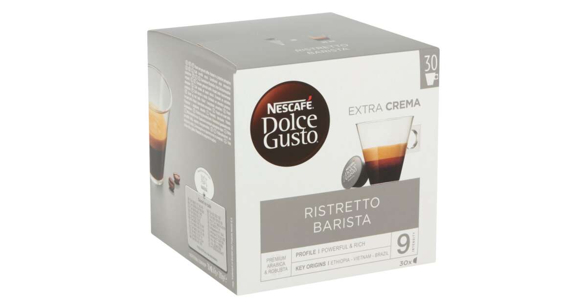 Lavazza Compatible Capsules With Dolce Gusto Espresso Cremoso - 30 Pcs