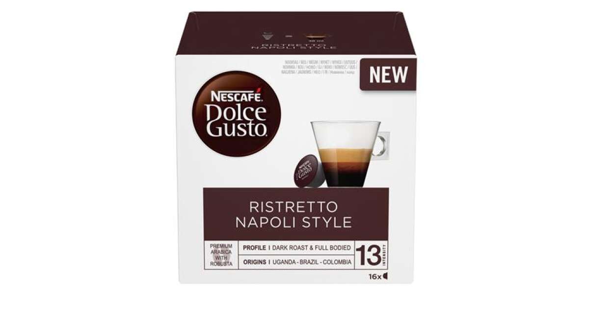 Café italien Ristretto Ardenza - 16 Capsules