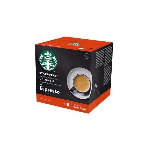 Nescafe Dolce Gusto Kávékapszula 12db - Starbucks Colombia Medium Roast Espresso