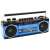 Trevi RR501 blue retro cassette radio with Bluetooth, USB and SD card reader