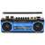 Trevi RR501 blue retro cassette radio with Bluetooth, USB and SD card reader