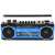 Trevi RR501 blue retro cassette radio with Bluetooth, USB and SD card reader