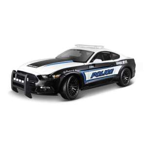 Maisto 1/18 méretarányú 2015 Ford Mustang GT Police öntött fém modell autó - Maisto Tech