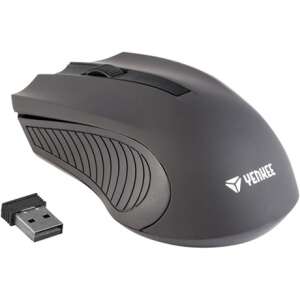 Mouse wireless, Yenkee, 2,4 Ghz, 1000 DPI, Negru (YMS 2015BK)