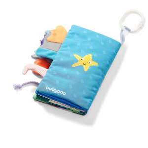 BabyOno játékkönyv GO TO THE OCEAN puha 544 65820459 Textil könyv gyerekeknek