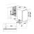 Whirlpool WSIO 3O34 PFE X beépíthető mosogatógép telepítési méretei