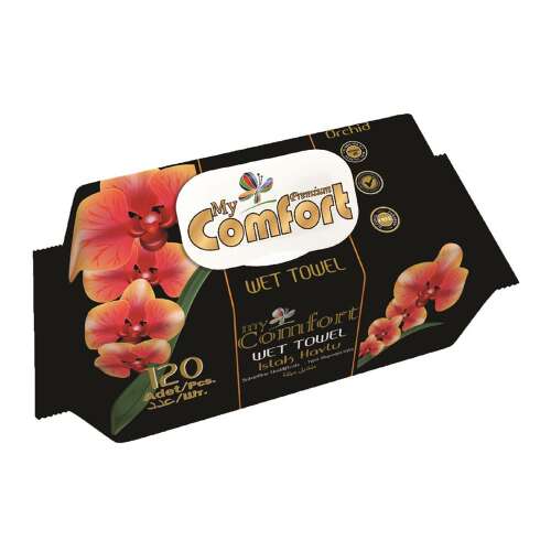 My Comfort Orchidea Nedves Törlőkendő - 120 db