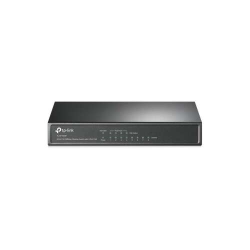 TP-Link TL-SF1008P 8-Port 10/100Mbps Unmanaged Desktop Switch mit 4 PoE Ports