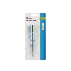 Tester electronic Emos, tester de tensiune, tester de tensiune fără contact, tester electric, șurubelniță de testare a tensiunii, tester de tensiune AC, tester de tensiune DC - Testere de tensiune