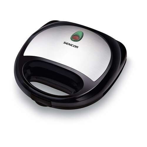 Sencor SSM9510SS szendvicssütő, fekete és rozsdamentes acél, 700W