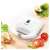 Sencor SSM 3120WH white sandwich maker with ingredients and a sandwich
