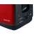Sencor STS2652RD red and black 2-slice toaster, close-up of controls