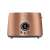 Sencor STS 6056GD 2-slice toaster in rose gold color, front view