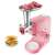 Pink Sencor STM6350WH Kitchen Machine Grinding Meat for Burger