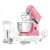 Robot kuchenny Sencor Kitchen Champion STM6350WH, różowy z akcesoriami