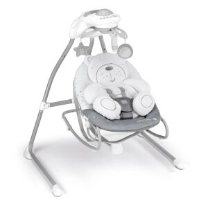 CAM Gironanna Evo 247 electric baby swing with teddy bear seat and mobile - Cam