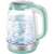 Sencor SWK 2191GR glass kettle with boiling water, isolated