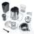 Severin ES3566 Juicer - All parts disassembled