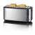 Severin AT2509 stainless steel toaster with 4 slots, toasted bread