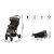 Dimensions and features of Fill Styler Elite compact stroller