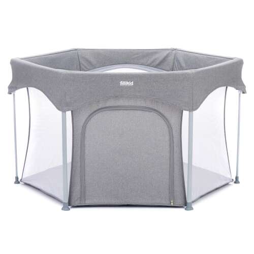 Fillikid Athen Grey Hexagon Playpen, a safe and comfortable space for your baby to play